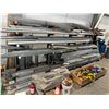 Image 1 : Large group of assorted metal & aluminum pipes, cable trays, metal attachments & etc