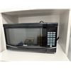 Image 2 : Group of misc. - includes black leather sofa/RCA microwave/Toaster & coat hanger