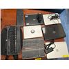 Image 1 : group of five laptops â€“ includes HP Pavilion / 2 HP nve / Dell laptop / Acer esp