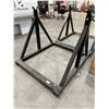 Image 2 : Group of 2 metal cable reel stands