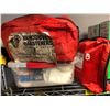 Image 2 : Group of First Aid Equipment Including - Eye Skin Rinse, Sodium Chloride, First Aid Kits, First Aid 