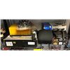Image 1 : Group of Car Misc Including - Oeplus LED Headlight Replacement Bulbs, Headset, Adaptive One Brake Ro