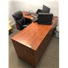 Image 2 : Office Desk w/ chair(Desk 66.5"x66.5")