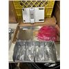 Image 2 : 2 Pc bin/box lot - Misc. telecom mounting brackets