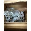 Image 5 : 2 Pc bin/box lot - Misc. telecom mounting brackets