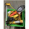 Image 2 : 2 Bin - Including extension cords, trouble lights, etc.