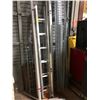 Image 1 : Group of assorted aluminum cable tracking & mounting bars
