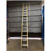 Image 1 : Featherlite 375lbs approx. 14 1/2ft tall extension ladder