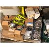 Image 2 : Large group of assorted telecom equipment parts & accessories - includes electric tape/ galvanized p