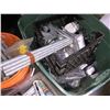 Image 3 : Large group of galvanized bolts & misc. - includes group of 510-NS fire-stop sealant/ galvanized lon