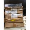 Image 2 : Group of 5 Rosenberger FB-14-ABOX 18in x 18in x 3in aluminium excess fiber storage boxes w/ pipe mou
