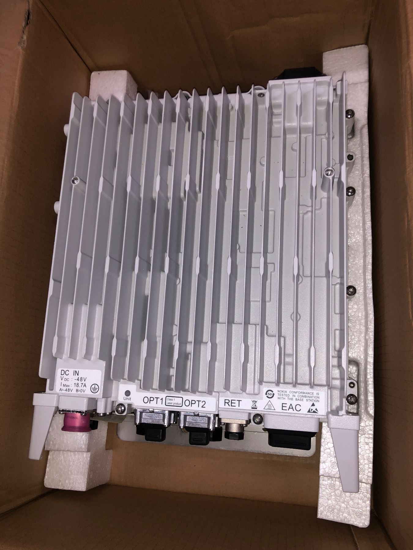 Nokia AirScale RRH 4T4R B71 4X40W (AHHB) 474252A.102 AHHB 2600MHZ FDD ...