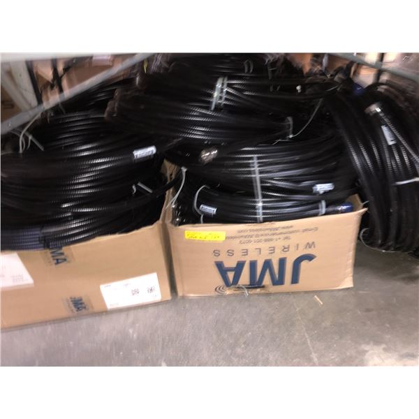 Large group of JMA Coaxial Jumper Cables (Kit ID : AL4M4M-12-15M)