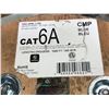Image 2 : CAT6A 100ft blue network patch cable reel (new)