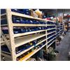 Image 2 : Industrial heavy-duty white steel racking - includes 12 uprights (approx. 79in tall  x 23 1/2in dept