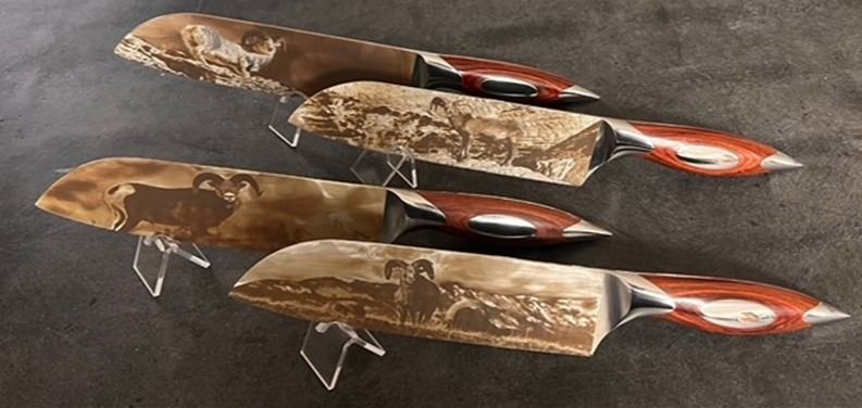 Custom Collection Ru Dsc SHEEP COLLECTION DSC EXCLUSIVE LIMITED EDITION CUSTOM KNIFE SET by ...