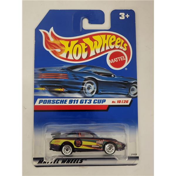HW Mattel Wheels No 10 of 26 Porsche 911 GT3 Cup - 21059