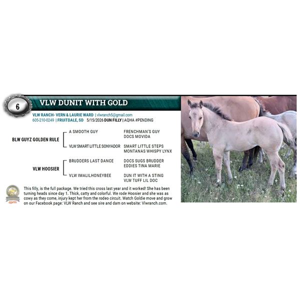 VLW DUNIT WITH GOLD
