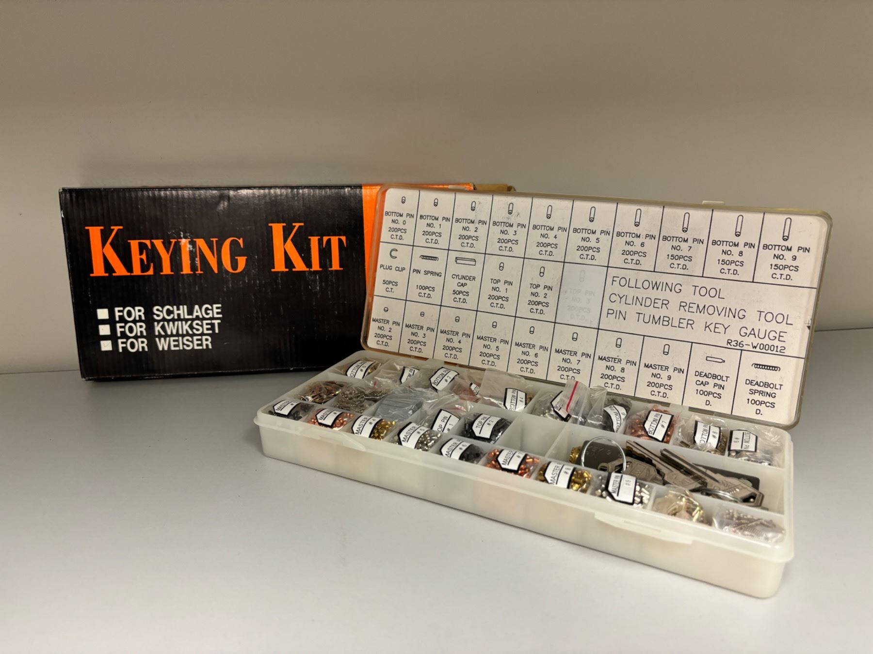 Keying Kit - Sunrise Estate Services Ltd