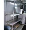 Image 18 : 40' self contained kitchen: stainless steel cooler by Beverage Air with work surface, Wolf Regency s