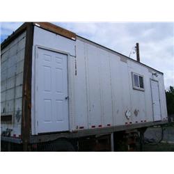 40' self contained kitchen: stainless steel cooler by Beverage Air with work surface, Wolf Regency s