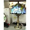 Image 3 : Lot of 9 tiffany style lamps: 8 small, 1 large (223)