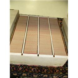 CHOICE on 9 boxes of baseball cards (221)