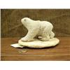 Image 3 : Carved bone bear on whale bone disk (223)