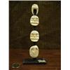 Image 1 : Ivory mask on baleen stand (2)