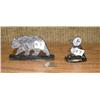 Image 4 : Lot of 2: scrimshawed baleen puffin and bear by Robert Crumley (2)