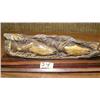 Image 2 : Fossilized mammoth bark relief carved with salmon (2)