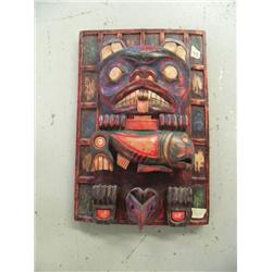 Wood Tlingit style mask (116)