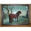 Image 1 : Framed painting of horse (2)
