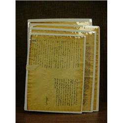 Lot of four U.S documents (2)