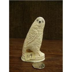 Ivory owl 3.5" tall(3)