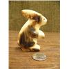 Image 2 : Fossilized ivory rabbit 3" tall, 2" wide (3)
