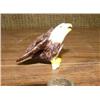Image 3 : Ivory eagle with fish in talons, all one piece, 3" long (3)