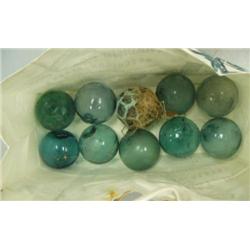 CHOICE on 3 bags of 10 glass floats (2)