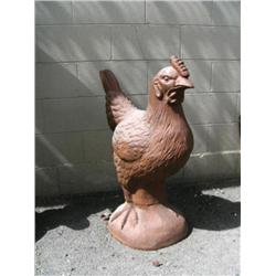 35" tall cast iron chicken (1)