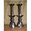 Image 1 : Pair of metal candle stick holders (8888)