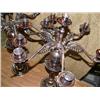 Image 2 : Pair of 7 stick metal candle holder (8888)