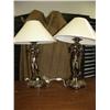 Image 1 : Pair of angel lamps with shades (8888)