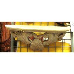 White washed wood shelf (4)