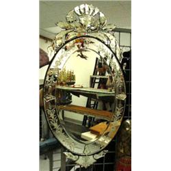 Oval Venetian mirror (4)