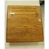 Image 1 : Wood box with top hinged door (700)