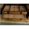 Image 3 : CHOICE on 4 wood chests with 3 drawers and 3 top compartments (2)