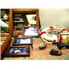 Image 4 : CHOICE on 3 shelves of nautical items (8888)