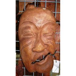 CHOICE on 6 carved wood masks (4)
