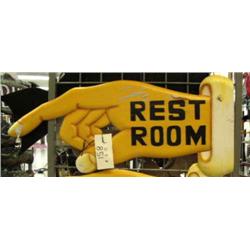 CHOICE on 4 hand signs: Restroom  (4)