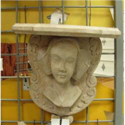 CHOICE On 4 white washed angels: Shelf (4)